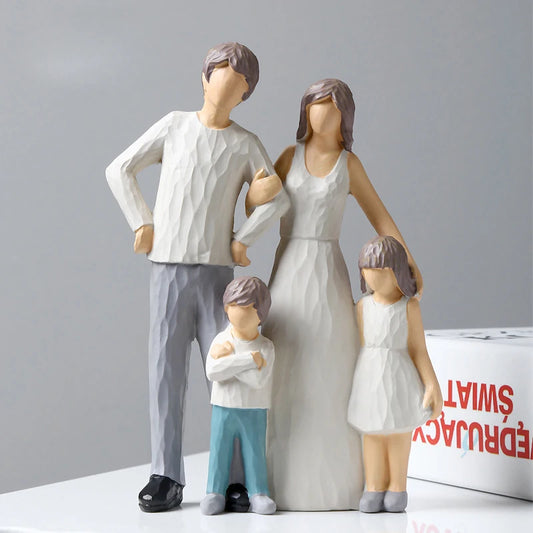 Happy Family Figure Decoration