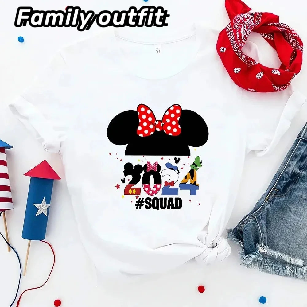 Mickey Family Vacation Clothes Aesthetic