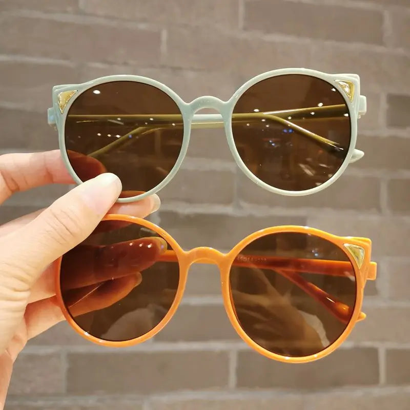 Girls Boys Cute Animal Cartoon Ears Sunglasses