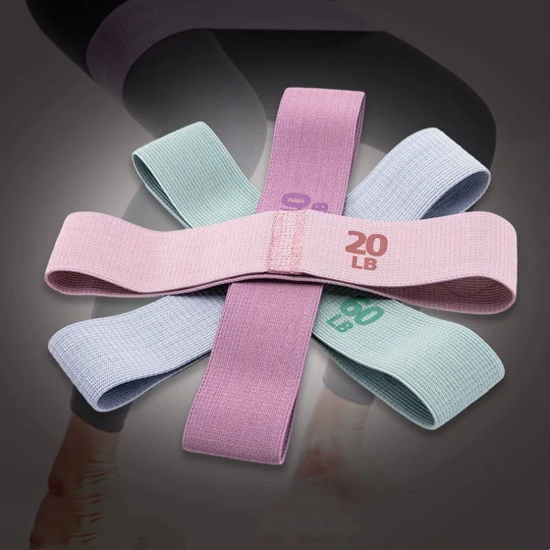 Fabric Elastic Resistance Bands Fitness Equipment