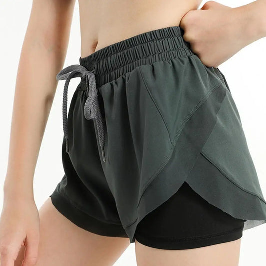 Yoga Shorts Workout Comfortable Elastic Wear