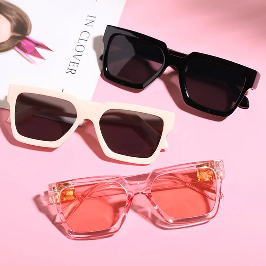 New Boy Girl Fashion Square Sunglasses