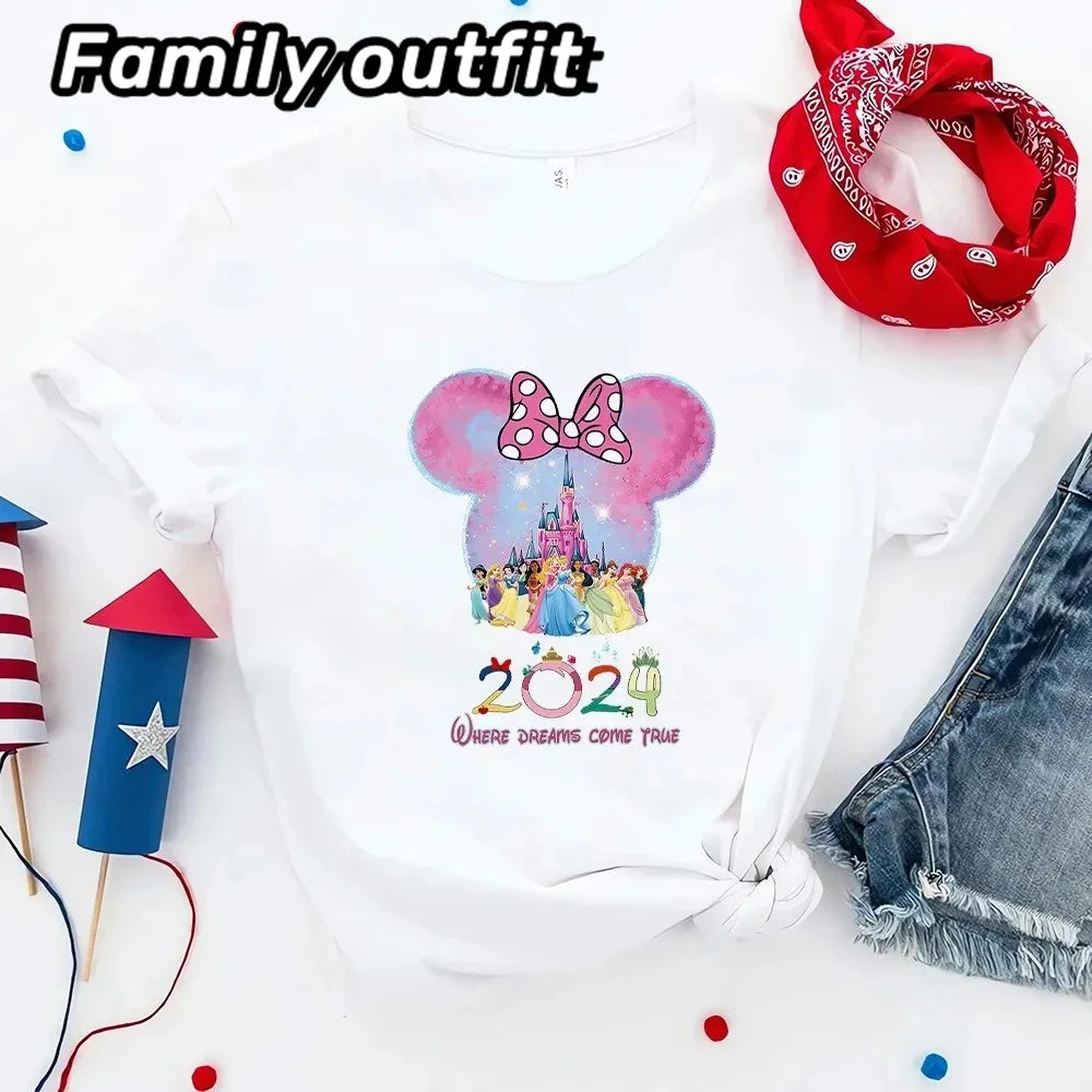 Mickey Family Vacation Clothes Aesthetic