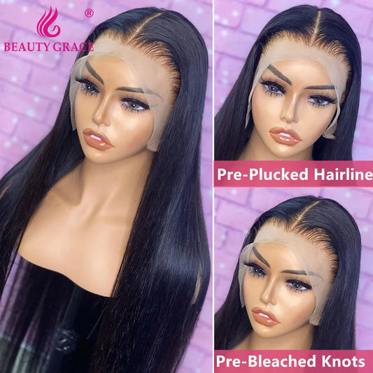 Wigs Human Hair Lace Frontal Wig Brazilian