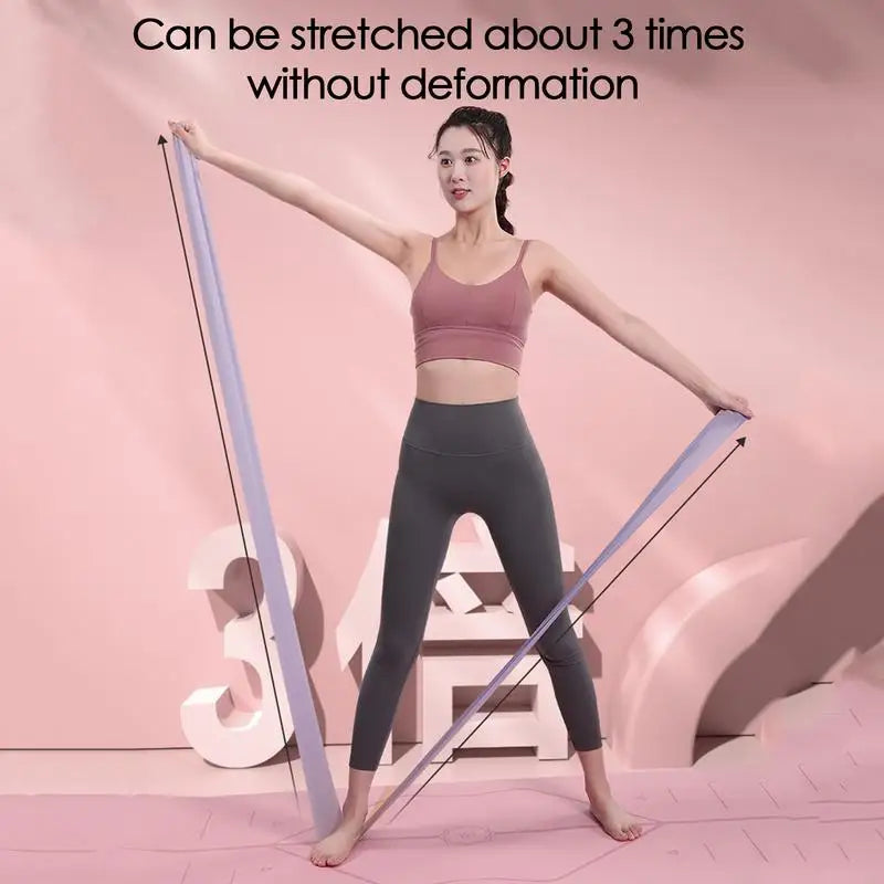Pilates Elastic Band Exercise Workout